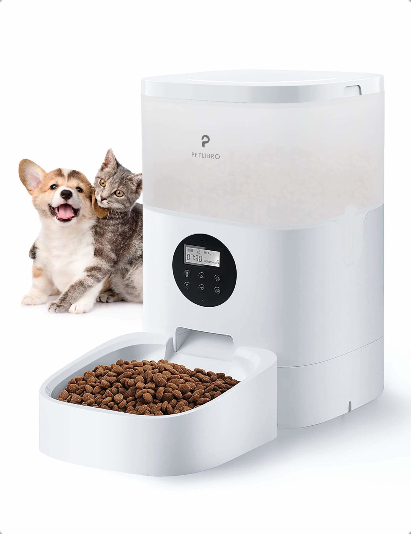 petlibro automatic cat feeder red light