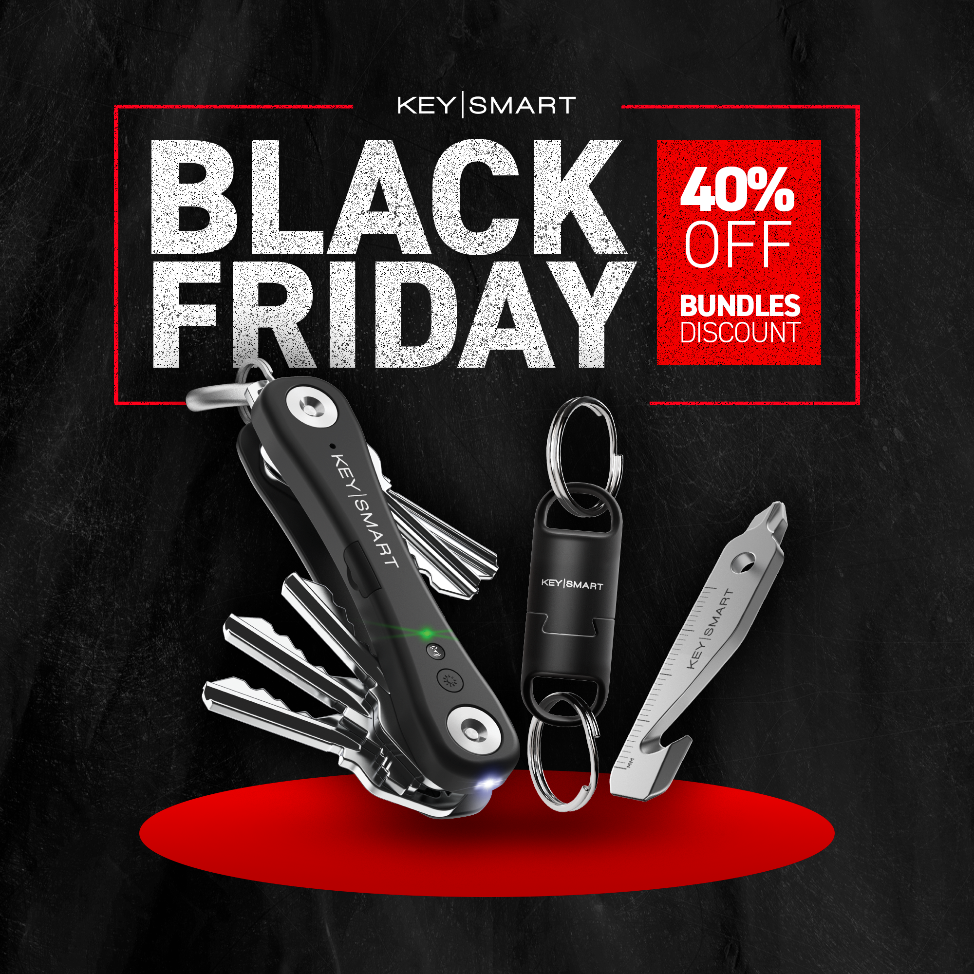 Image of KeySmart iPro + Multi-Tool + MagConnect PRO | Black Friday 2023