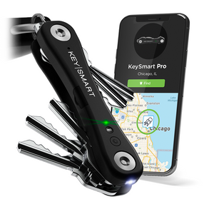 Amazon.com: KeySmart Pro- Compact Smart Trackable Key Holder w LED  Flashlight & Tile Bluetooth Key Finder Technology, EDC Key Organizer, Other  Mini Tools & Accessories for Men, Husband & Dad : Tools