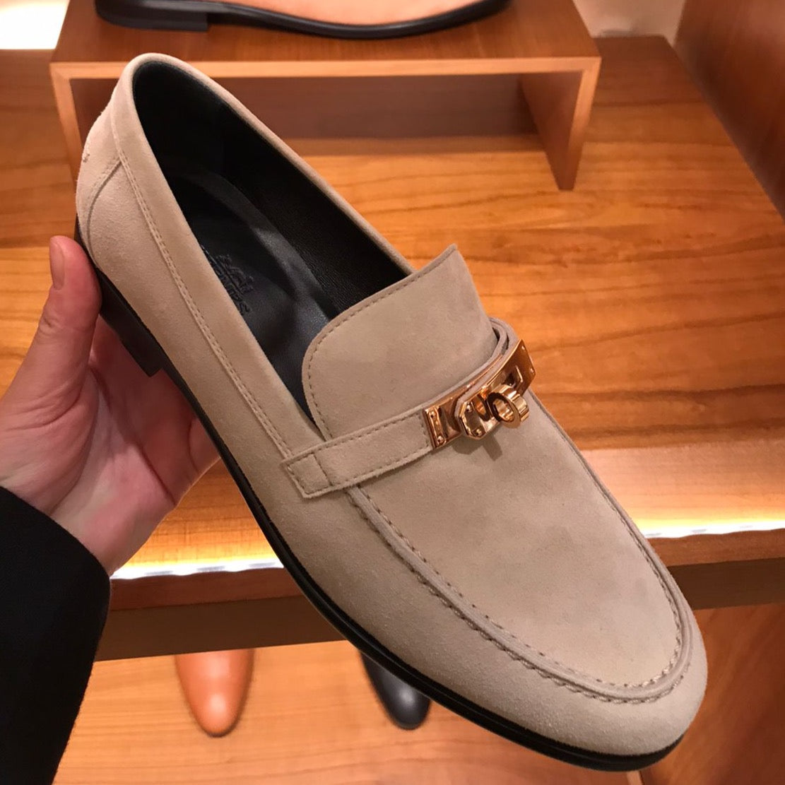 Løsne Blive gift Råd Hermes Destin loafers in beige – hey it's personal shopper london