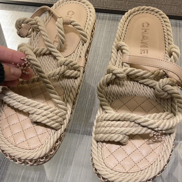 Tan Chanel Sandals Greece, SAVE 40% 