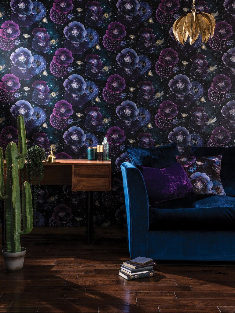 Nocturnal Purple & Teal – Arthouse