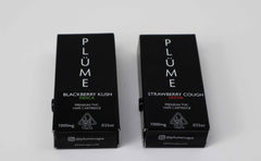 New Blackberry Kush and Strawberry Cough PLÜME Brand Vape Tank
