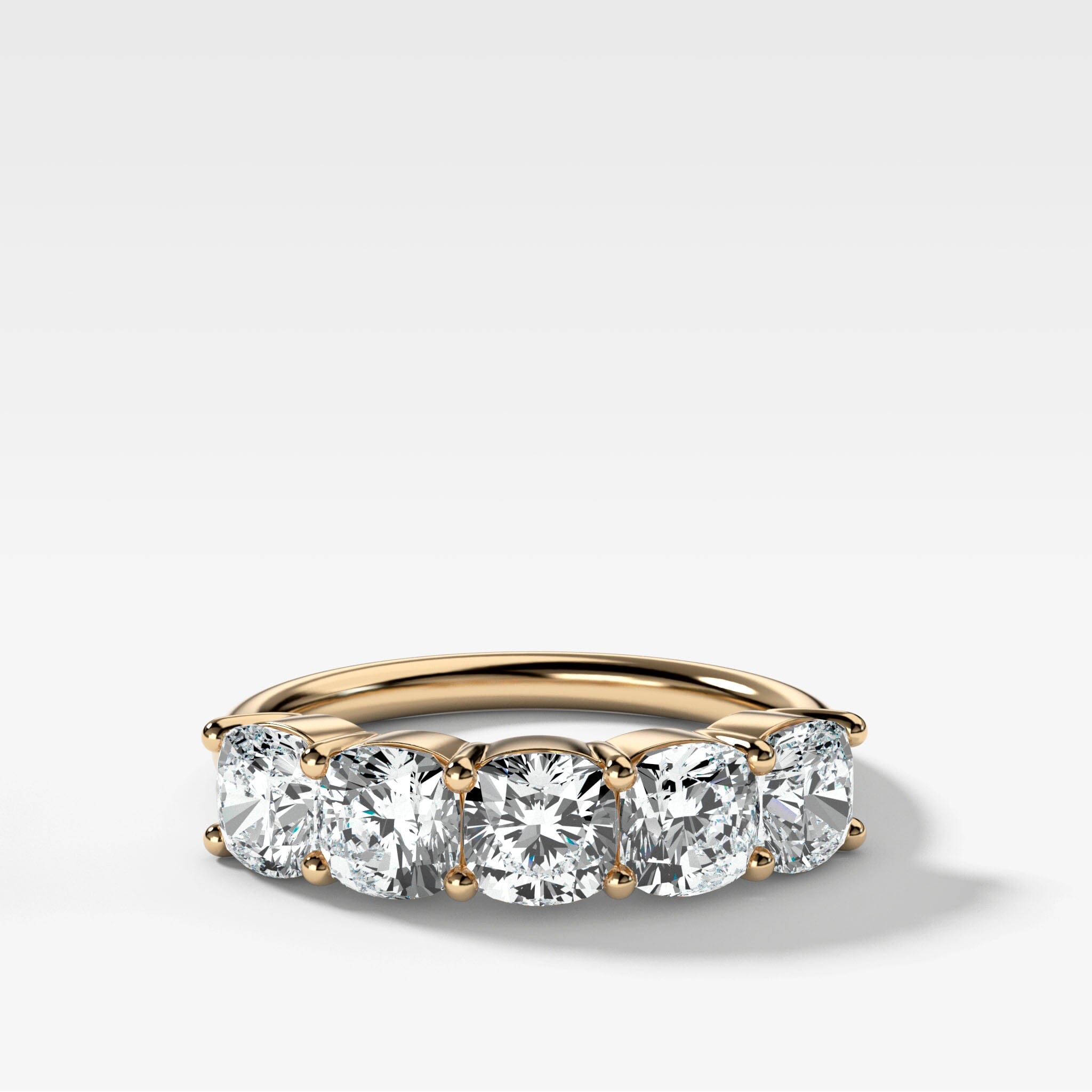 キュイキュイ 5 Stone Diamond Ring-