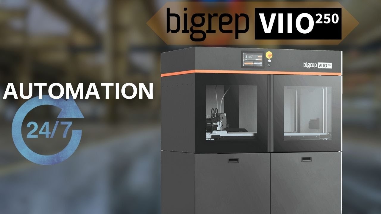 Mastering Large-Scale 3D Printing with BigRep VIIO 250: Precision at Its Best