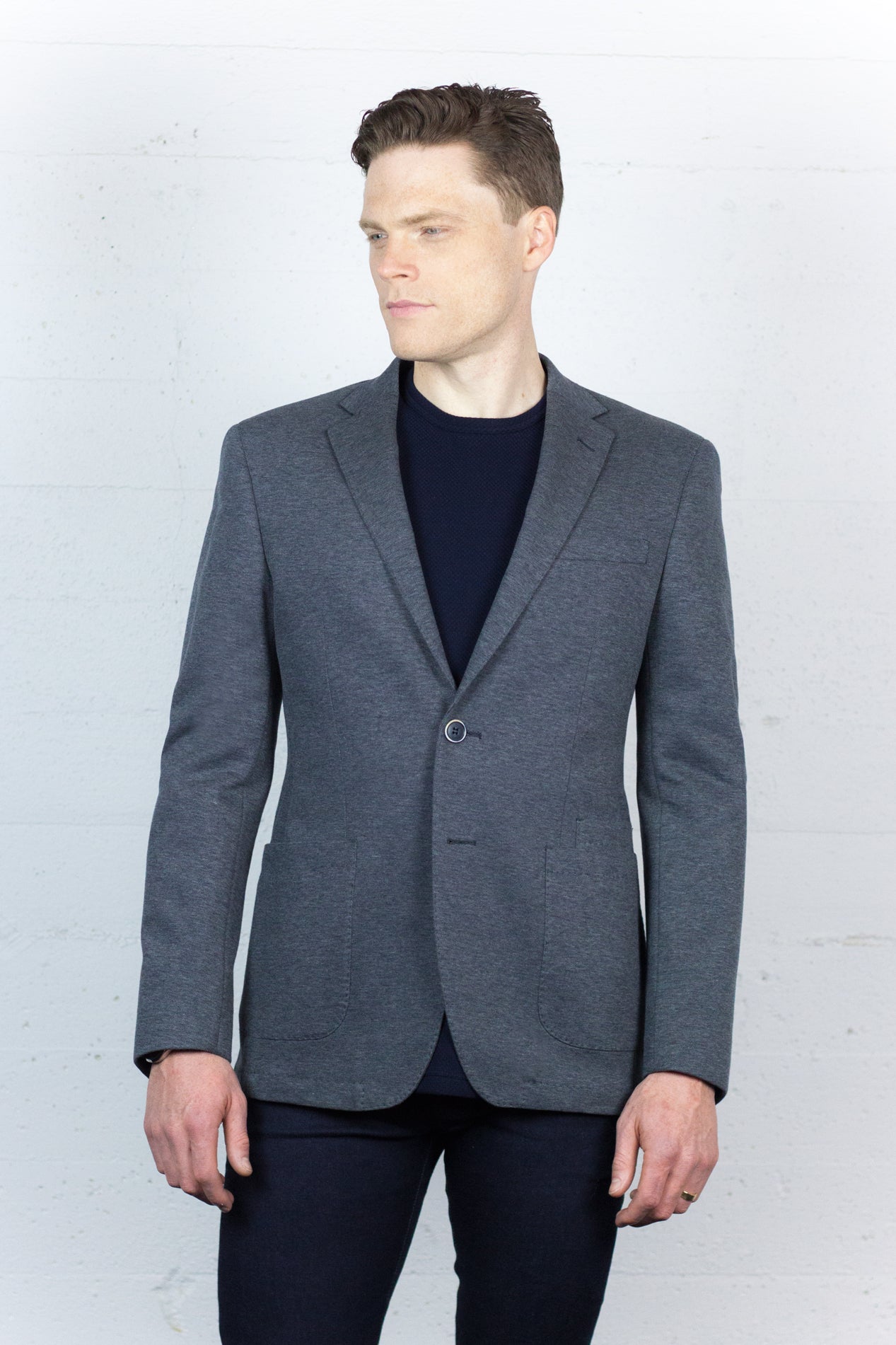 Gibson Blazer Grey Stretch - Mandatory NZ