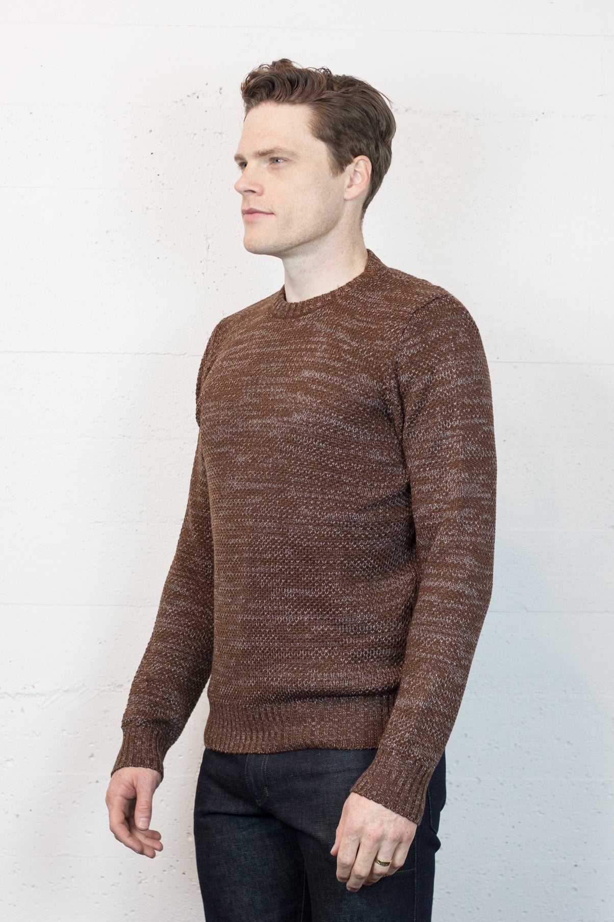 Loose Knit Jumper Rust Mandatory NZ