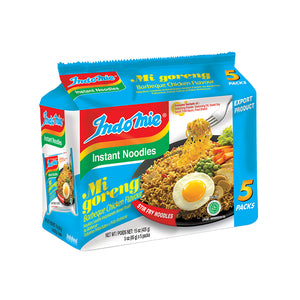 Indomie Instant Noodles: Hot & Spicy Fried Mi Goreng (5-pack