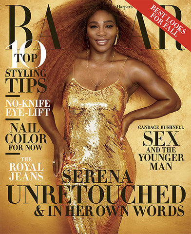 Phillip Gavriel featured in Serena Williams Harper's Bazaar Issue