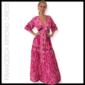 Francesca Kimono dress - yosoy Universe