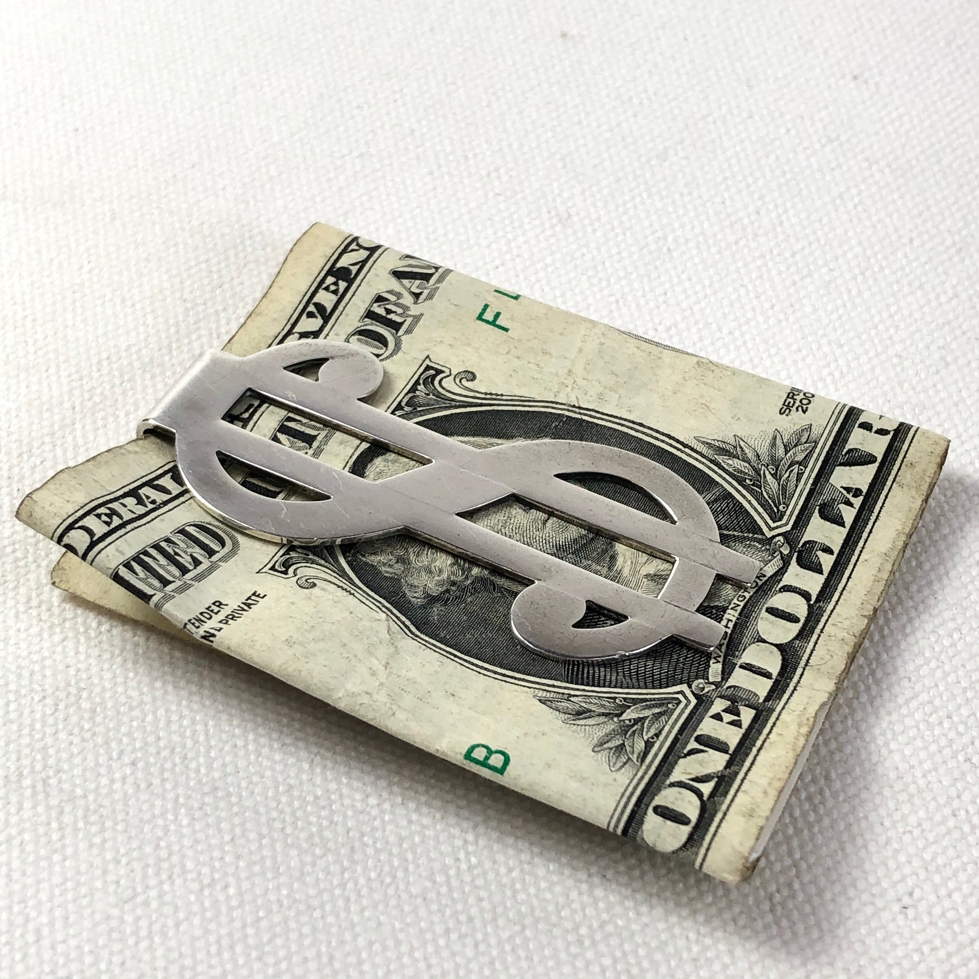 tiffany dollar sign money clip