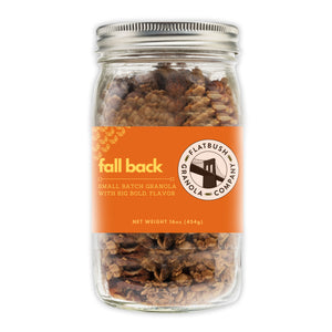 Fall Back: Pumpkin Spice Crunchy Granola Mix with pumpkin seeds, hazelnuts and pecans (jar)