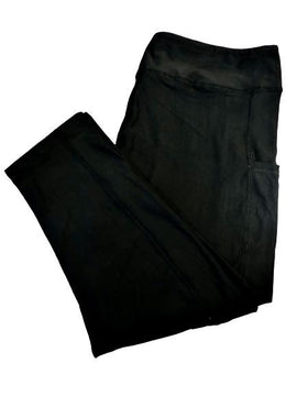 Black Capri Legging with Pockets