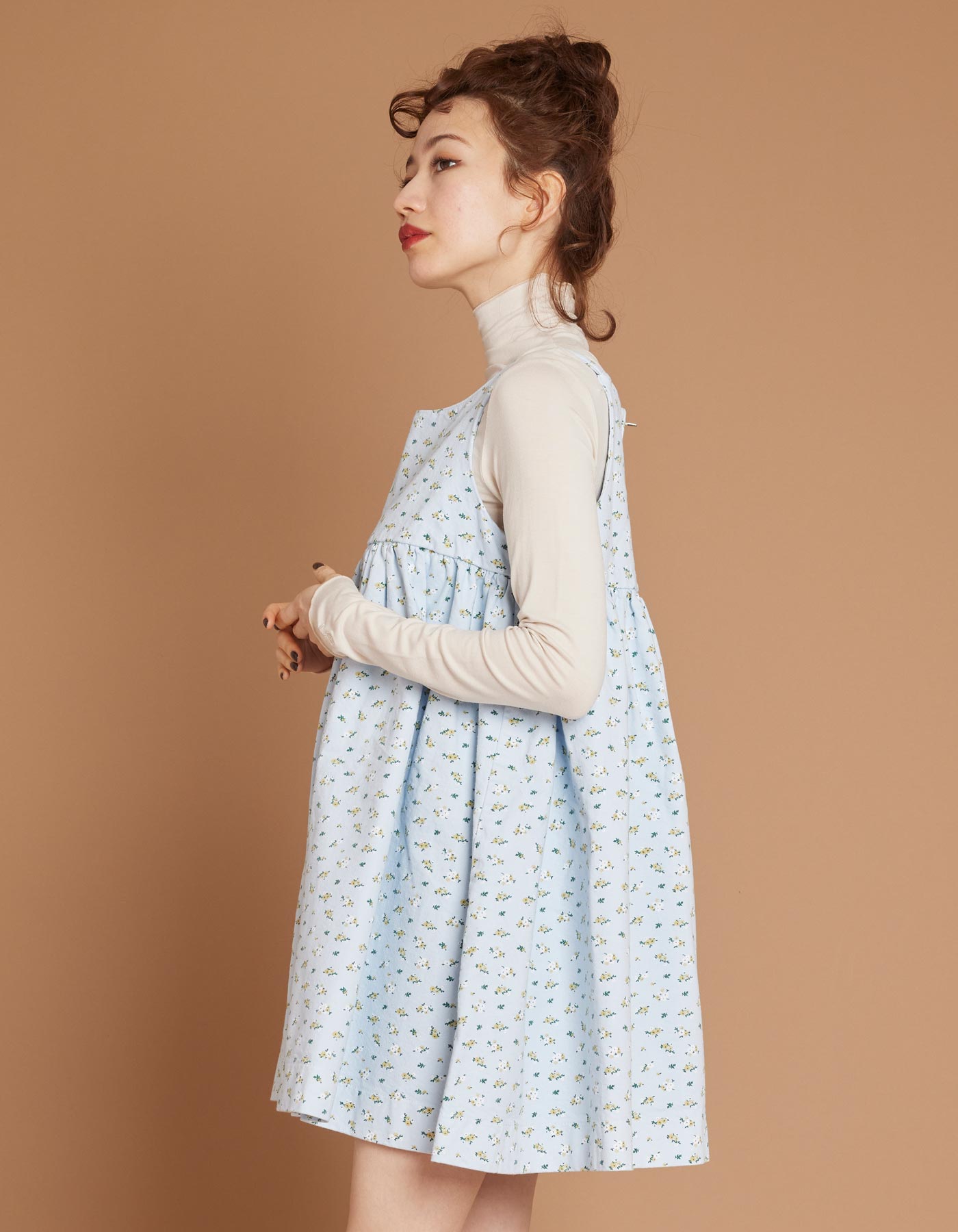 大手ECサイト リトルサニーバイトFlower print denim dress www