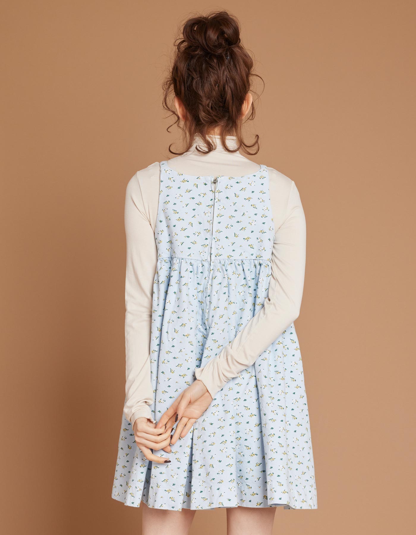 大手ECサイト リトルサニーバイトFlower print denim dress www