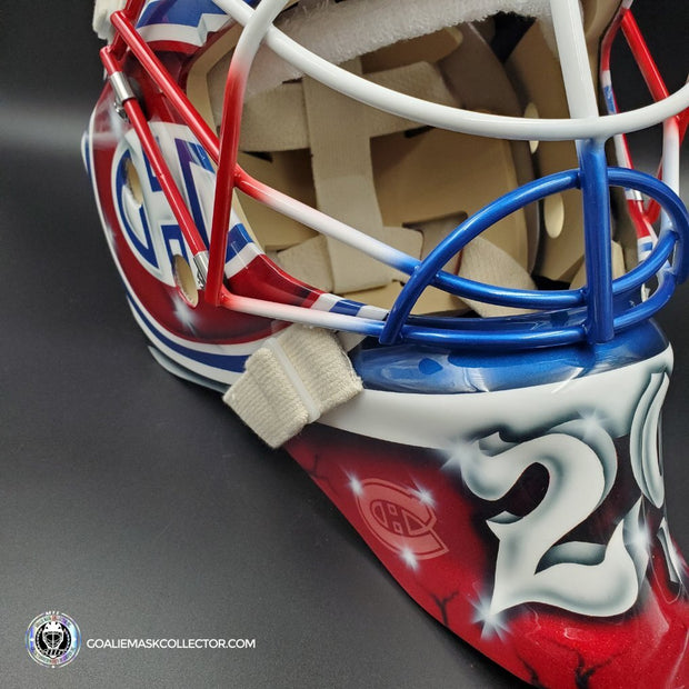 Gerry Cheevers Steve Shields Unsigned Goalie Mask Boston Tribute V2 