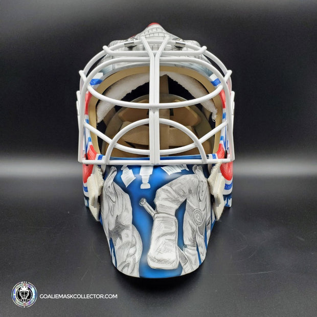 Johan on X: Martin Jones new Flyers mask @lngbassist39