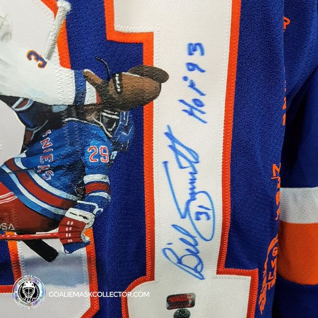 Demo: HEXTALL & POTVIN FIGHT ART EDITION SIGNED JERSEY HAND