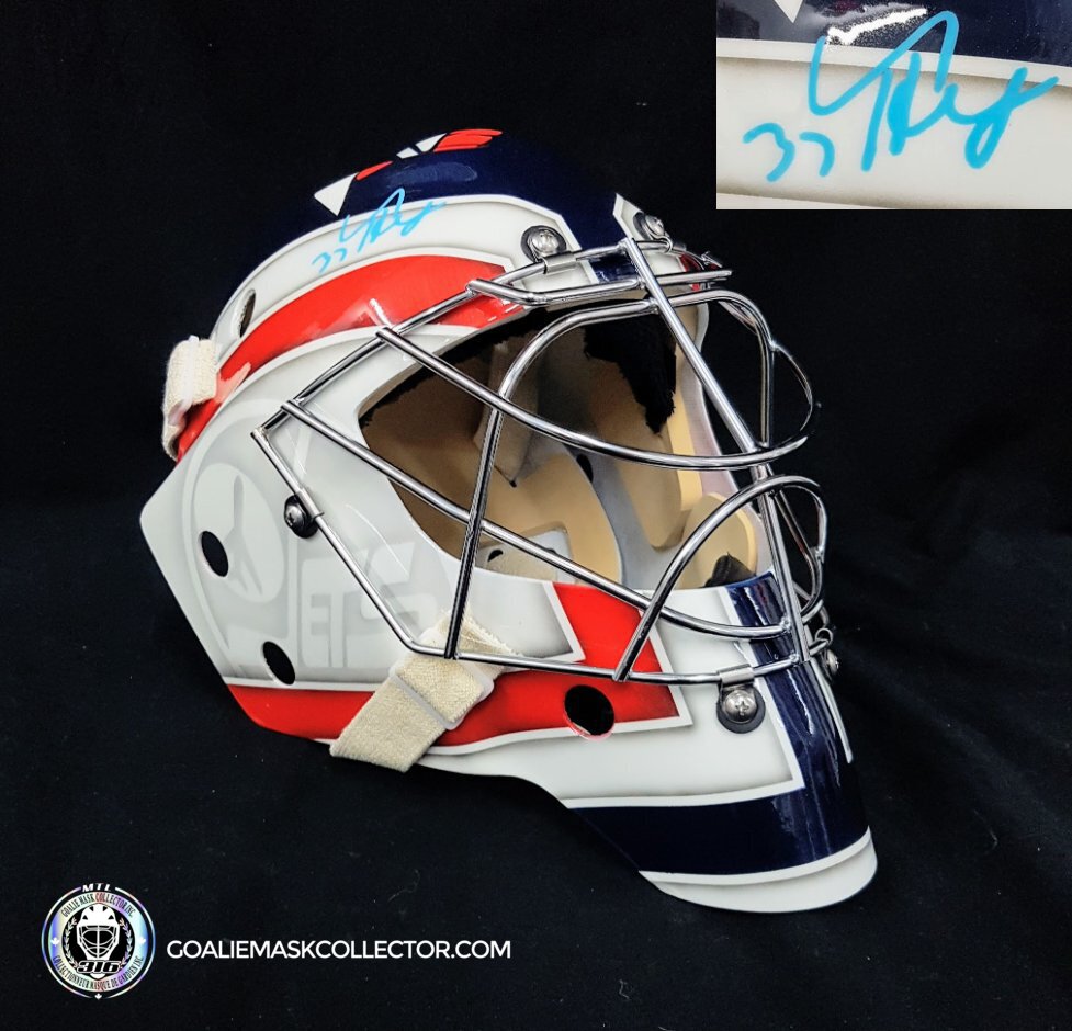 Ed Belfour // Dallas Stars // Signed Franklin Mini Goalie Mask