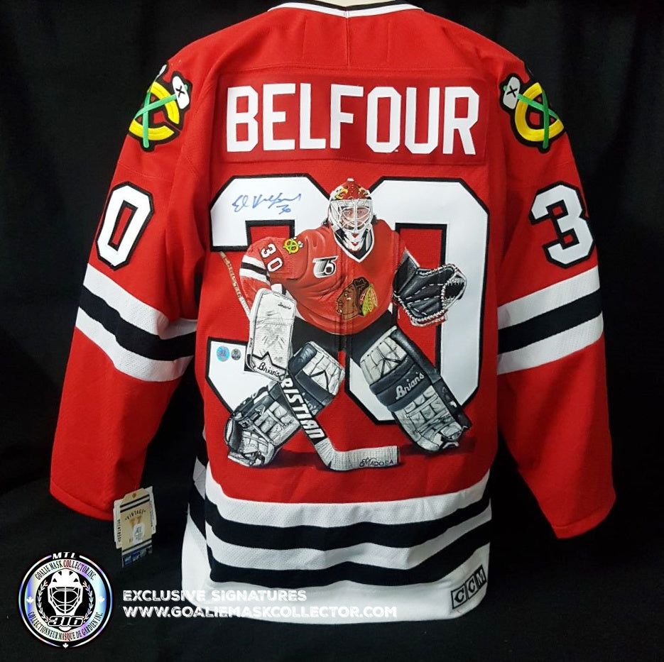 ed belfour signed jersey