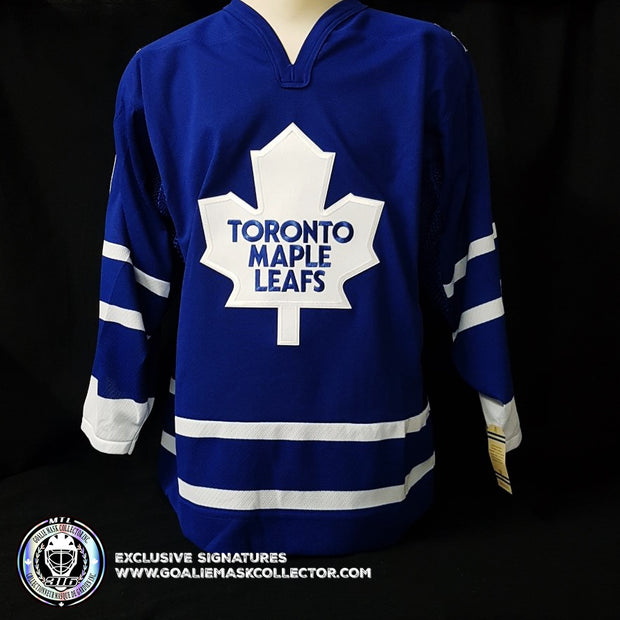 Ed Belfour Signed Toronto Maple Leafs White Fanatics Jersey