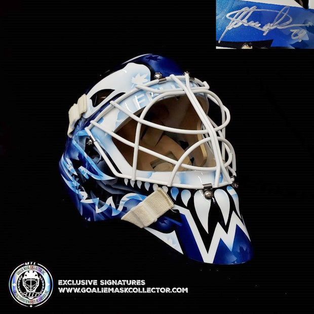 Felix Potvin Toronto Maple Leafs Eddy Mask Game Issued Goalie Mask