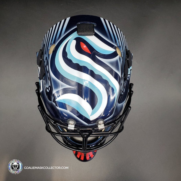 Ryan Miller Signed Buffalo Sabres Mini Goalie Mask Helmet NHL Team USA +  BAS COA