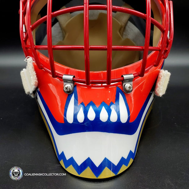 Pelle Lindbergh goalie mask at the Hockey Hall of Fame : r/Flyers