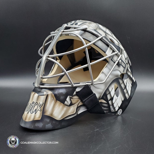 Jonathan Quick Unsigned Goalie Mask Los Angeles Legacy Edition Painted on  Sportm