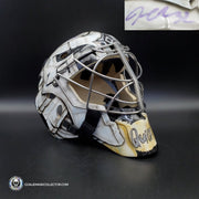 Jonathan Quick Unsigned Goalie Mask L.A. Kings Purple Tribute – Goalie Mask  Collector