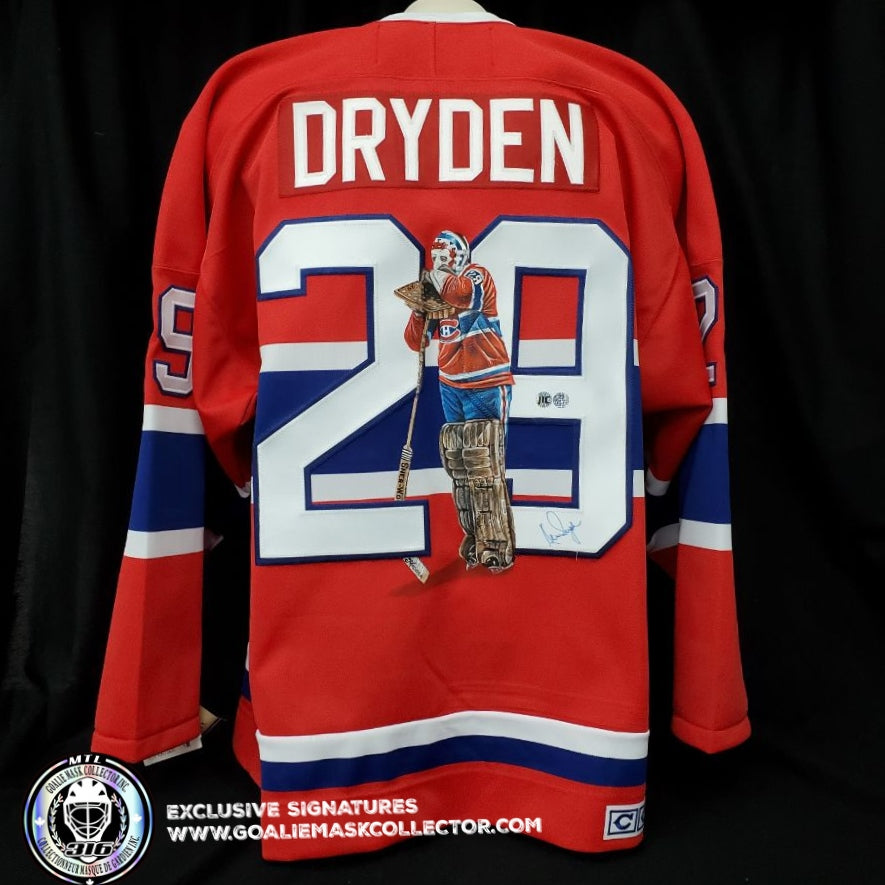 ken dryden signed jersey