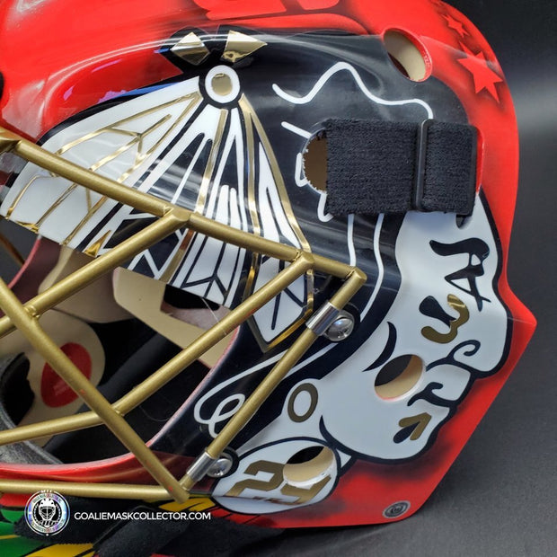 Marc-Andre Fleury's Steelers-Themed Goalie Mask is the Coolest