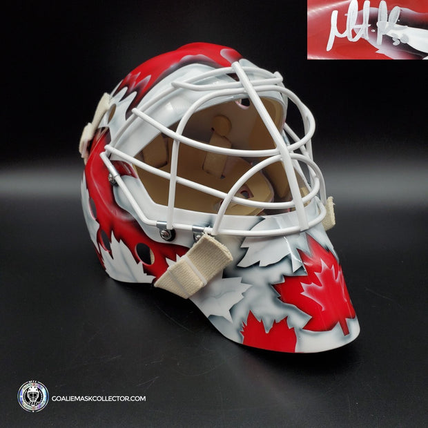 Lot Detail - 2002 Ed Belfour Winter Olympics Team Canada Warwick Custom  Goalie Mask (Balfour LOA)