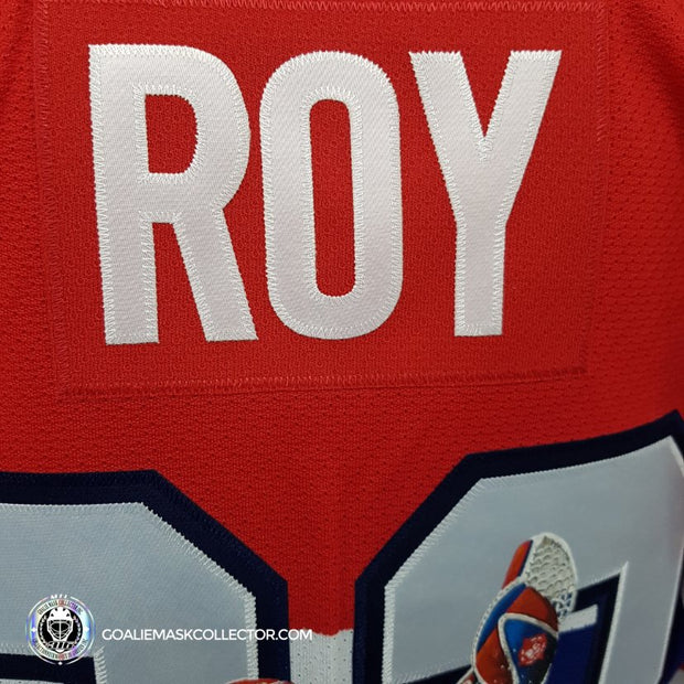 1993 Patrick Roy Game Worn NHL All Star Game Jersey. Hockey, Lot #82444