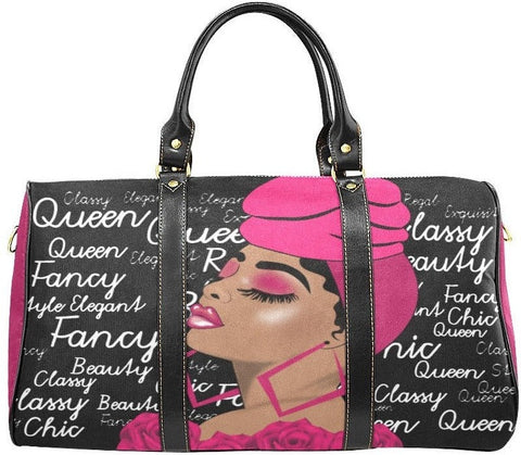 Queen Rose Waterproof Travel Bag/Large – Kingdom of Melanin