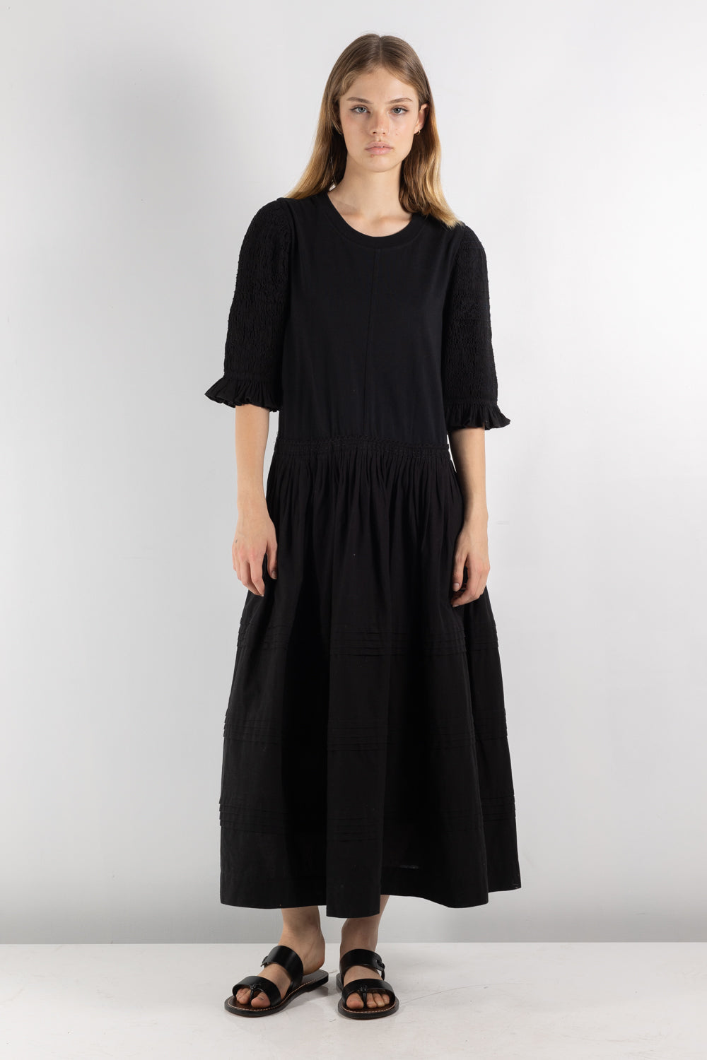 Willa Smocking Puff Sleeve Dress | Sea NY | The Standard Store