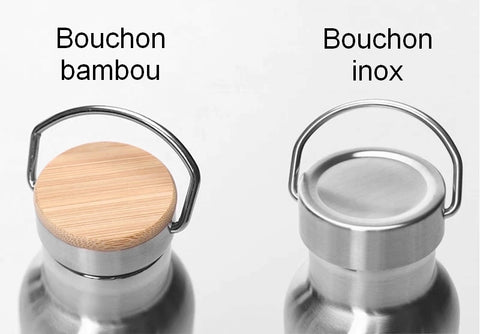 bouchon 100% inox