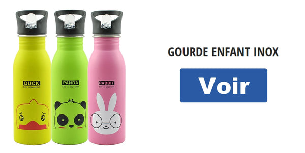 GOURDE ENFANT INOX