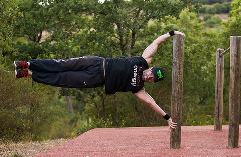 human flag street workout