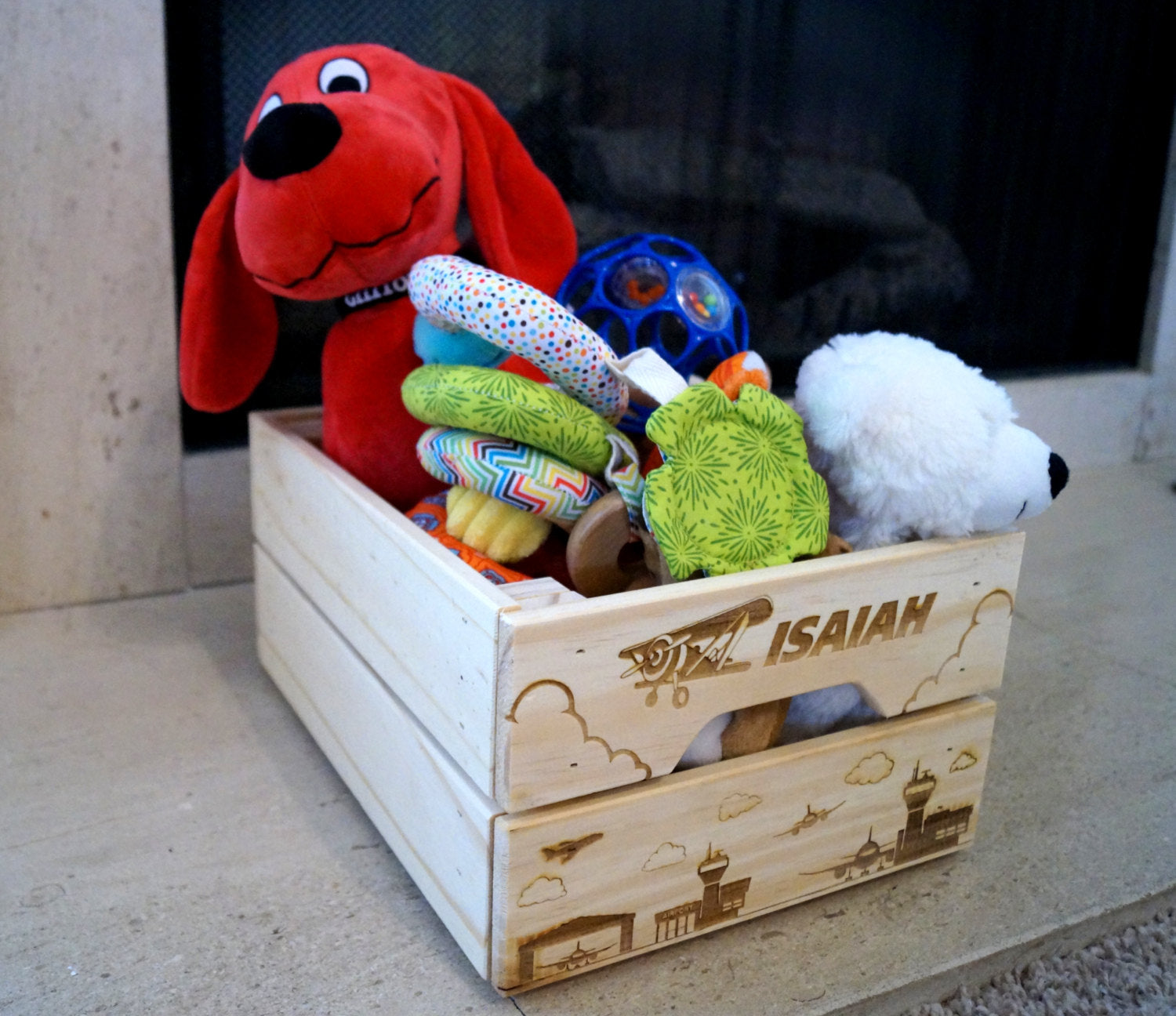 crate and kids toy box