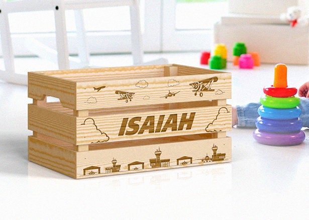 crate and kids toy box