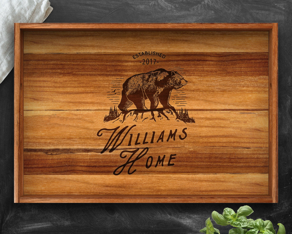 Rustic Bear Cutting Board