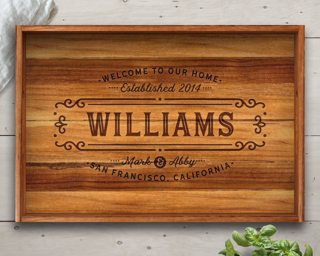 Personalized Welcome to Our Kitchen Cutting Board