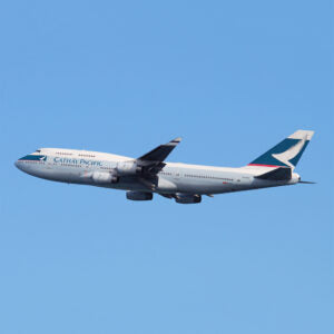 Cathay Pacific Boeing 747 B-HUJ Aviationtag
