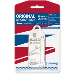 Aviationtag Czech Airlines Airbus A319 OK-MEL Edition