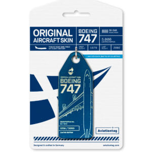 Aviationtag Olympic Airways Boeing 747 SX-OAD Edition