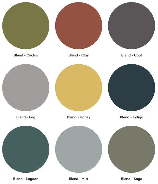Lujo Blend Fabric Colour Palette