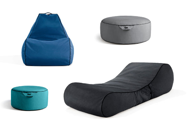 designer outdoor bean bags