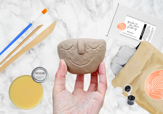 Clay Pottery Kit for 2 - Date Night Box – Stuck in the Mud Pottery