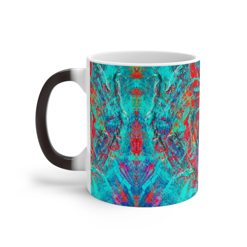 Meraki Fire Heart Color Changing Mug